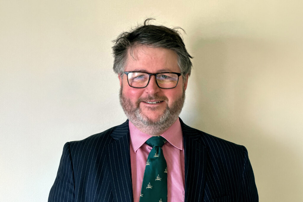 Image shows a picture of Rob Peel new Chair of SMC