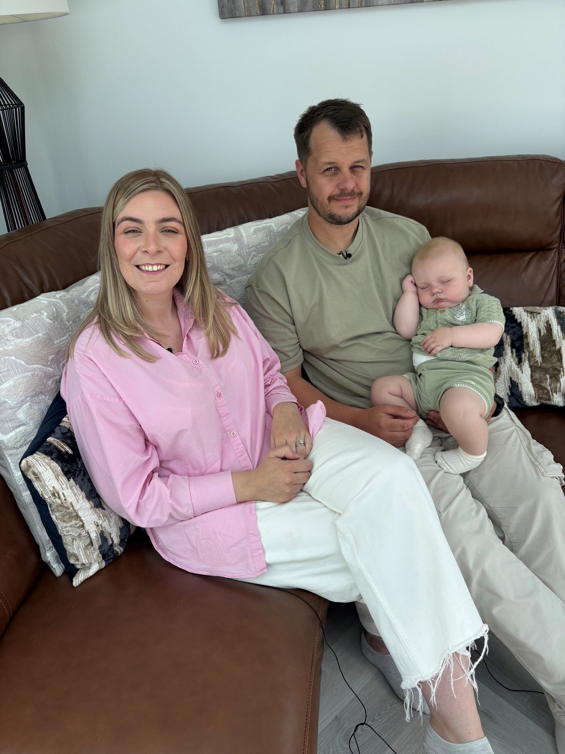 Rachel, Chris, and Jude McGrady